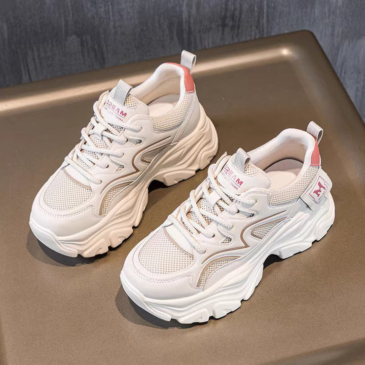 Women Sporty Sneakers with Air Cushion Technology and Breathable Mesh Surface Mune Fashion