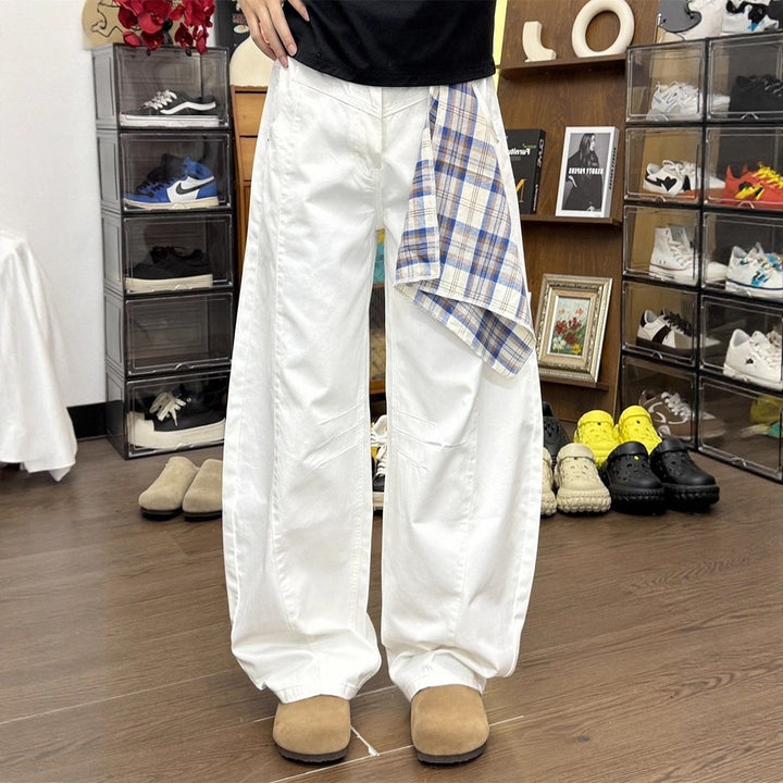 Women Loose Fit Cargo Pants Mune Fashion