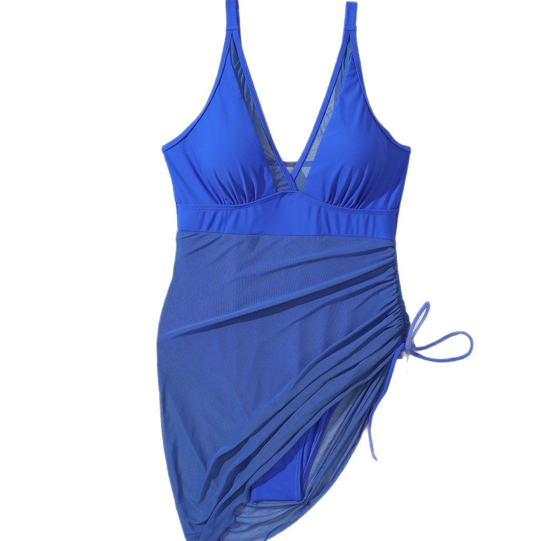 Women's swimsuit with adjustable wrap skirt Mune Fashion