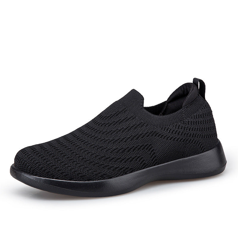 Women's fine-knit ballerina sneakers with elastic entry, padded comfort insole, and flexible lightweight sole Mune Fashion