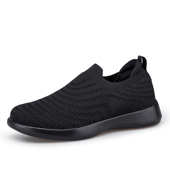 Women's fine-knit ballerina sneakers with elastic entry, padded comfort insole, and flexible lightweight sole Mune Fashion