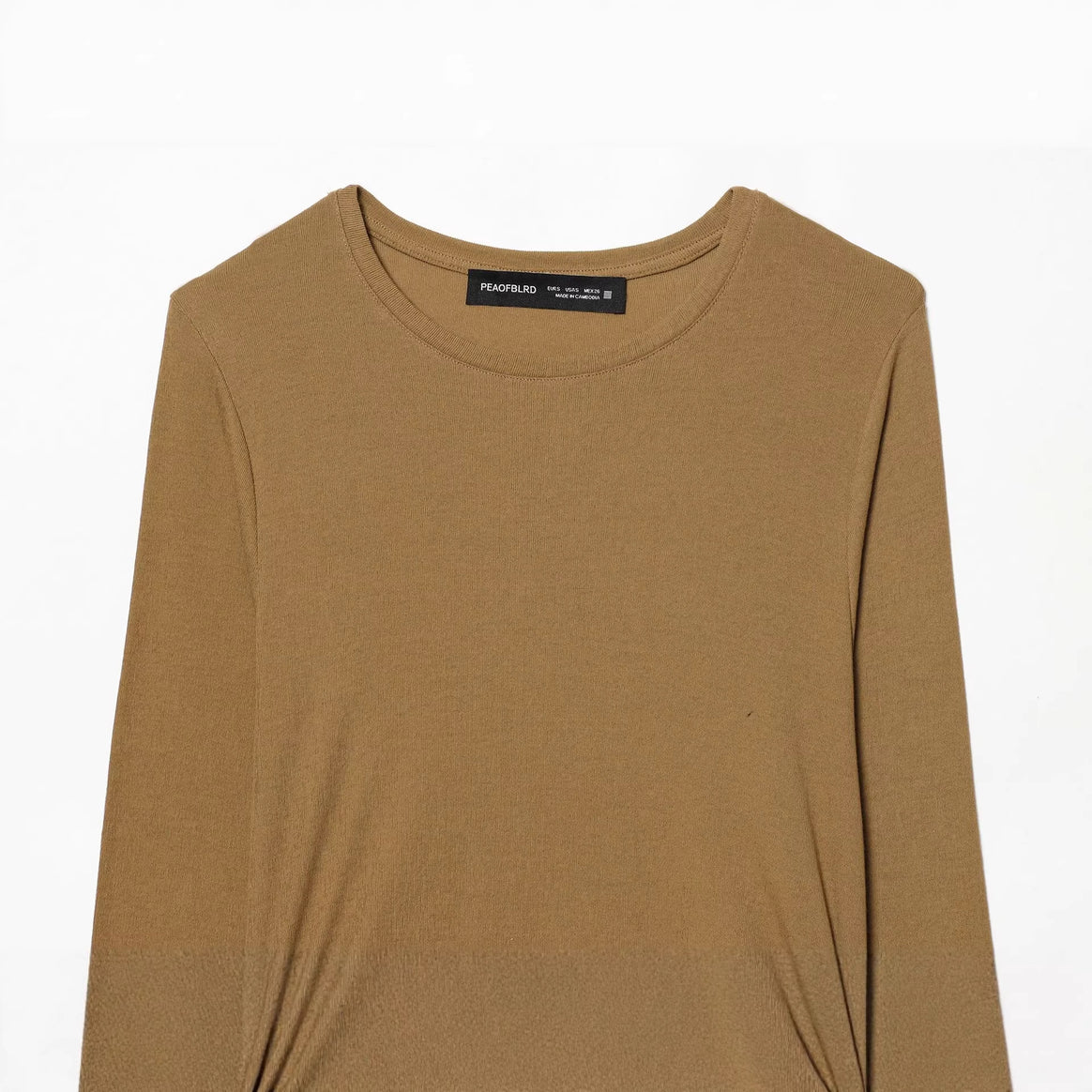 Women's tailored long sleeve with side gathering and drawstring Mune Fashion