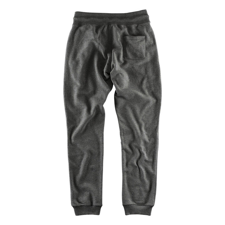 Men's nan Relax pants made of heavy sweat with drawstring and ribbed ankle cuffs Mune Fashion