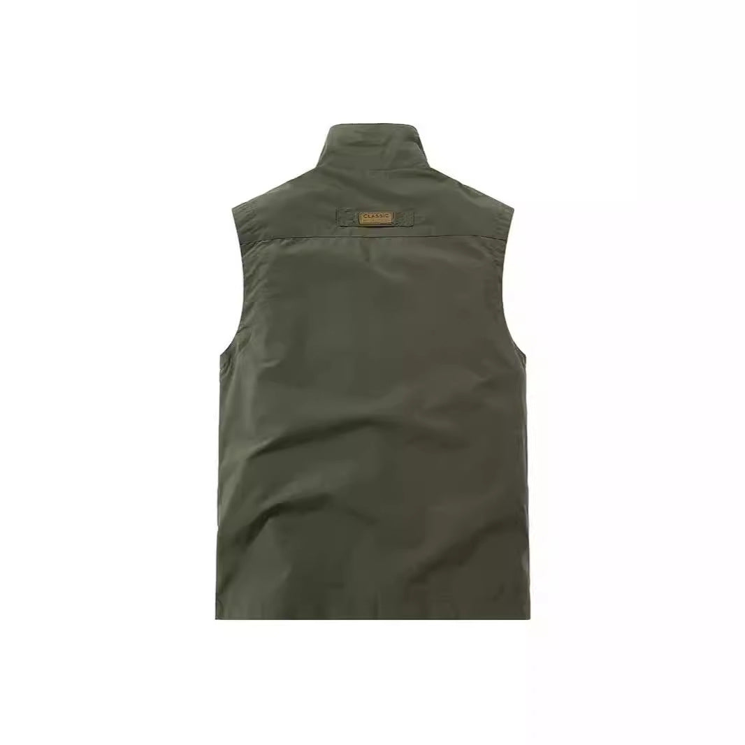 Men's Packable Functional Vest with Breathable Mesh Lining and Multi Pockets Mune Fashion