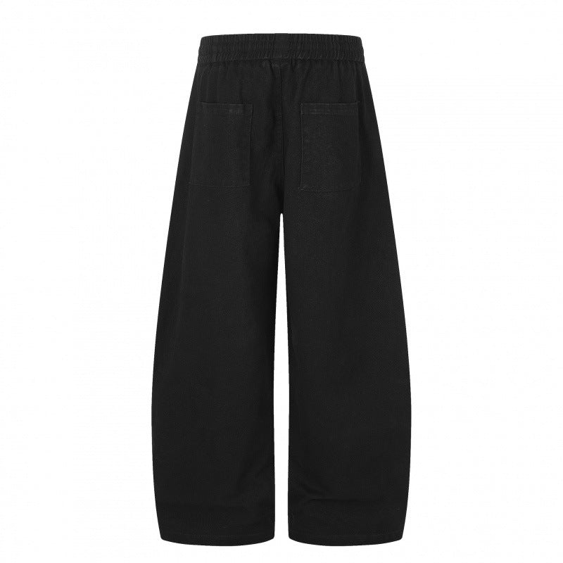 Unisex Wide Cut Lounge Pants with Drawstring and Extra Wide Leg Mune Fashion