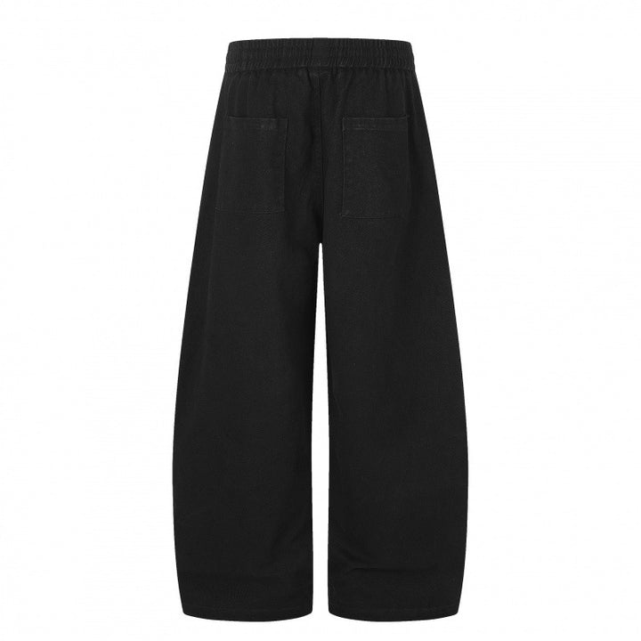 Unisex Wide Cut Lounge Pants with Drawstring and Extra Wide Leg Mune Fashion