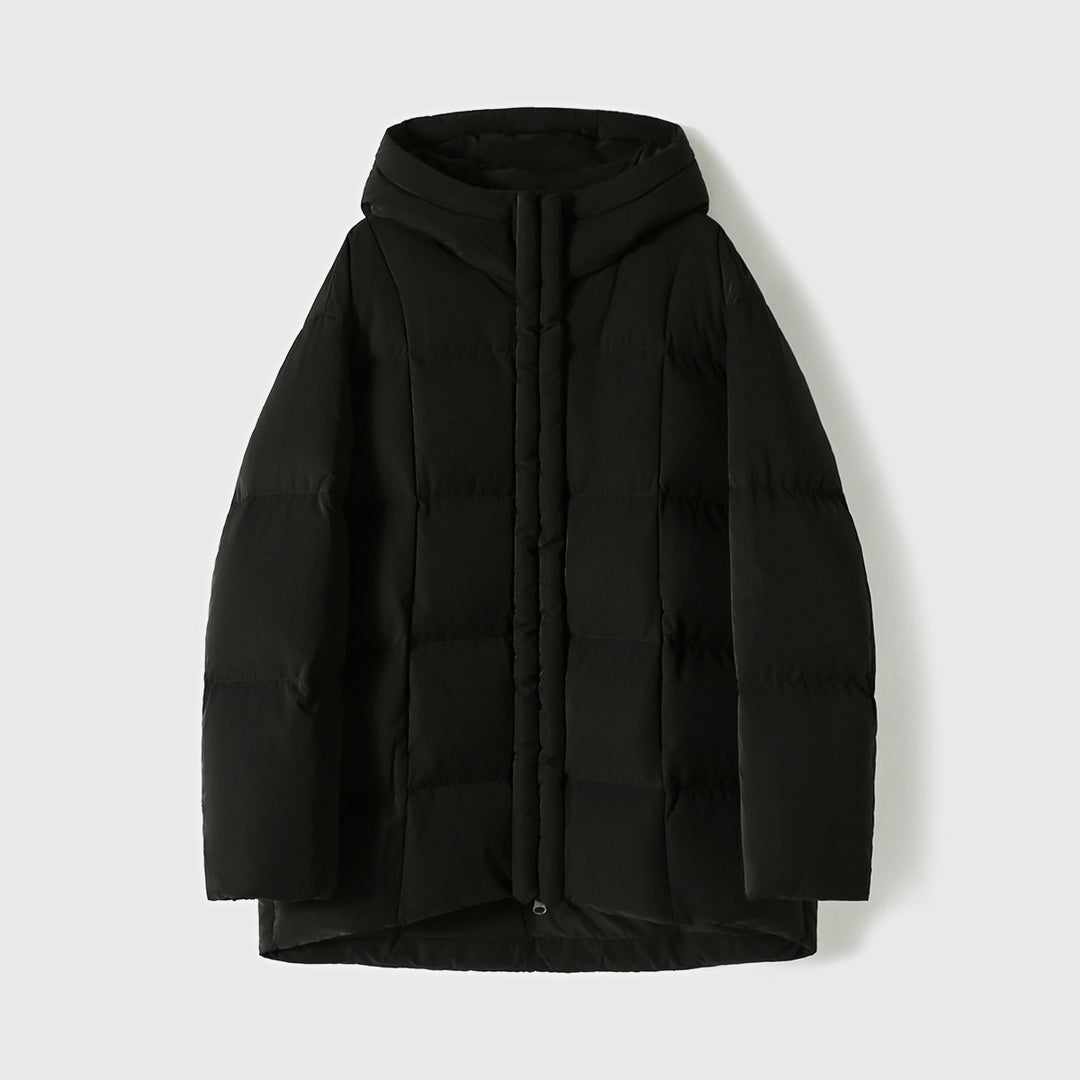 Women Fashionable Long Down Jacket Mune Fashion