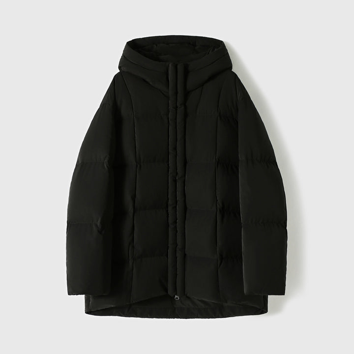 Women Fashionable Long Down Jacket Mune Fashion