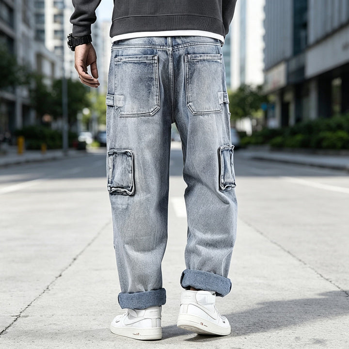 Men's Modern Cargo Jeans Mune Fashion