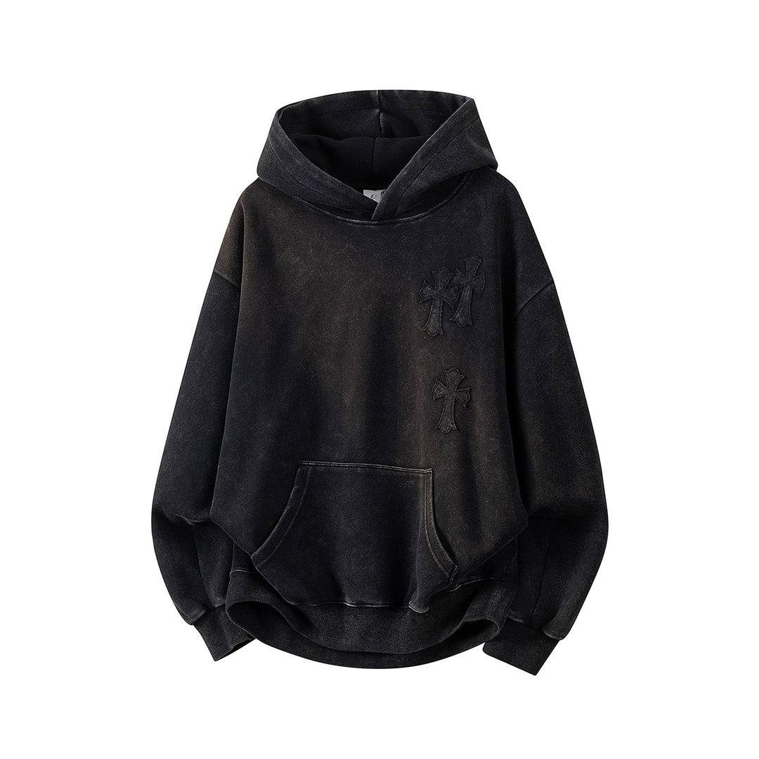 Unisex Oversize Hoodie with handwritten graphic print, kangaroo pocket & ribbed hem Mune Fashion