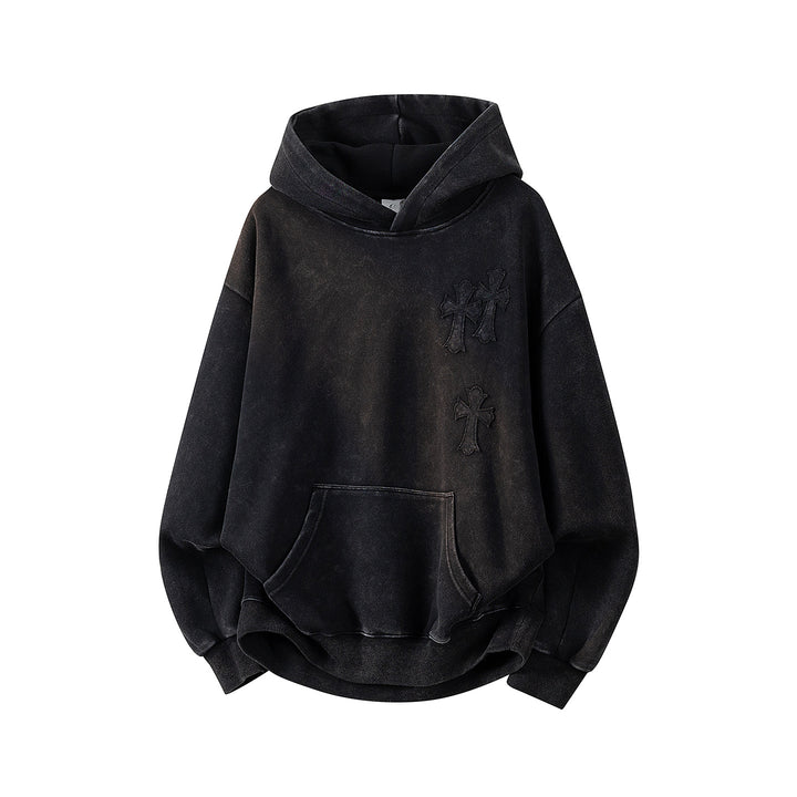 Unisex Oversize Hoodie with handwritten graphic print, kangaroo pocket & ribbed hem Mune Fashion