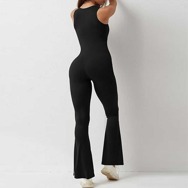 Women's fitness jumpsuit with a figure-hugging cut Mune Fashion