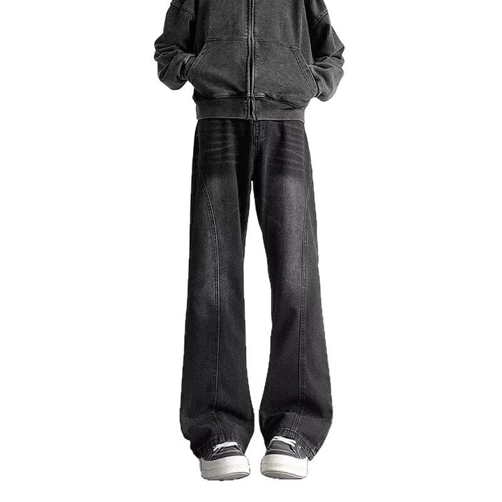 Men's Wide Cut Denim Pants Mune Fashion