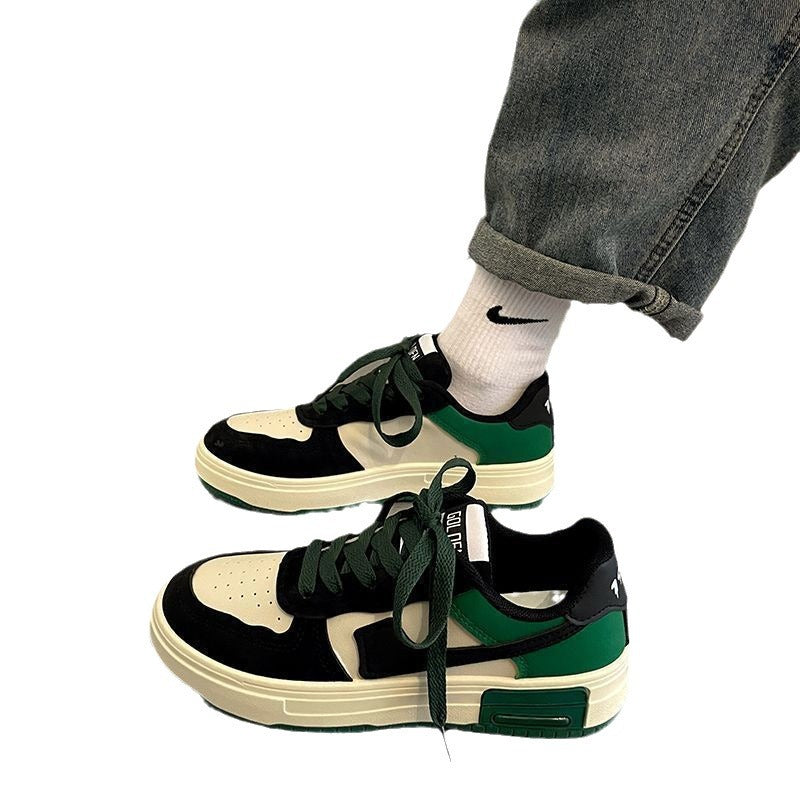 Women sneakers in urban retro style with thick sole Mune Fashion