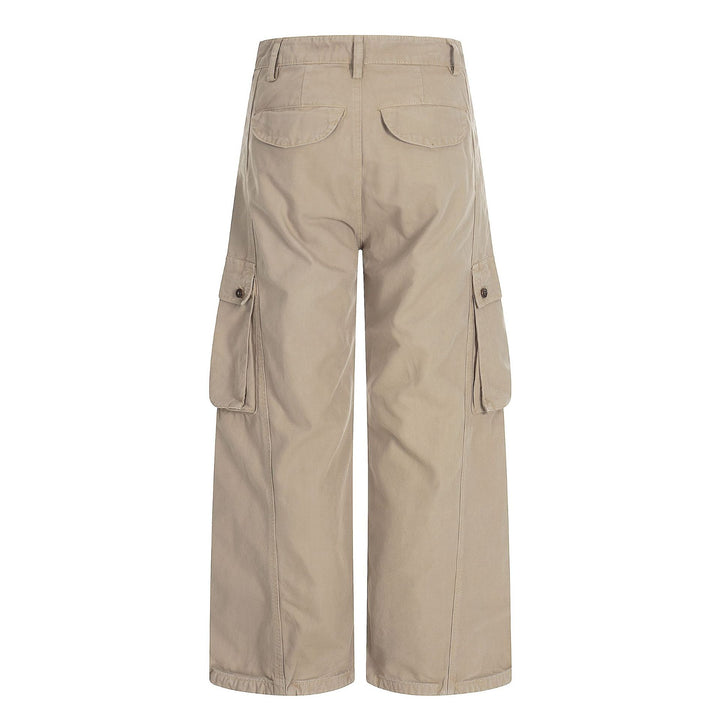 Women Wide Cargo Culotte Shorts with Patch Pockets Mune Fashion