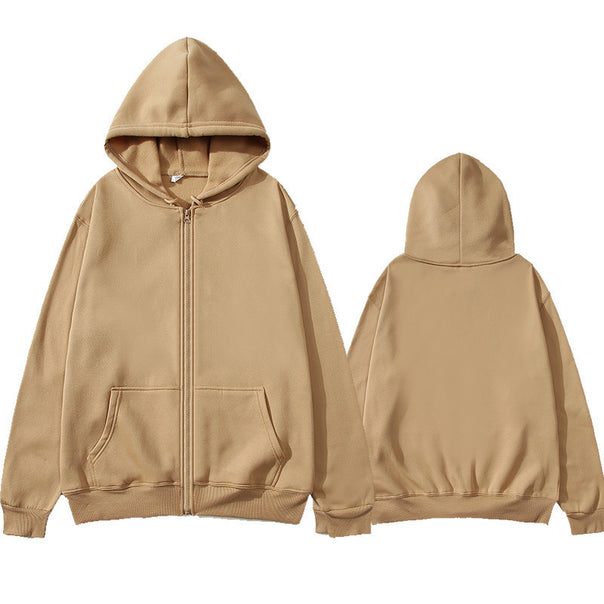 Unisex Zip-Hoodie with sturdy metal zipper, brushed fleece inner side, split side pockets and reinforced seams Mune Fashion
