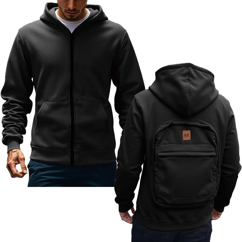 Men's Casual Hoodie with Practical Pockets Mune Fashion