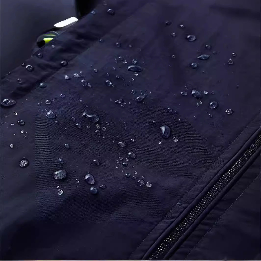 Men's Ultralight Outdoor Utility Vest with Mesh Lining, Windproof Collar and Drawstring Mune Fashion