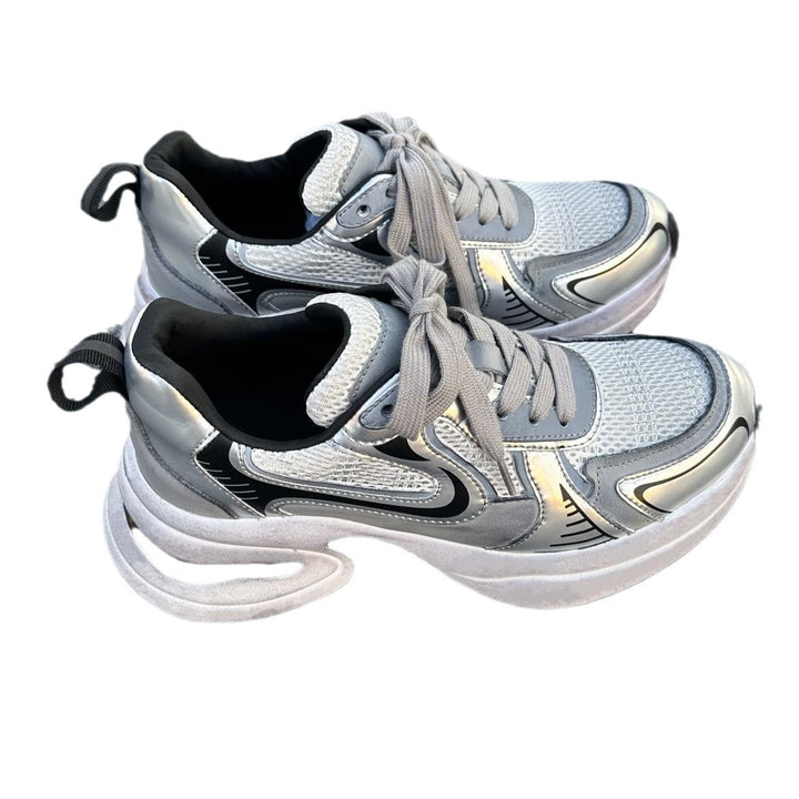Women Chunky Sneakers with breathable surface and cushioning comfort Mune Fashion