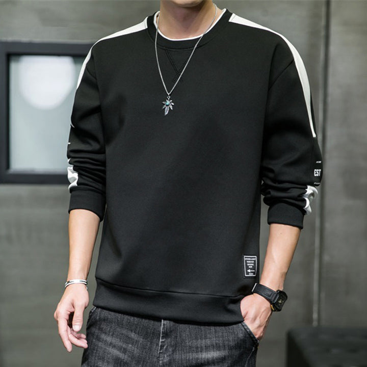 Men's Sporty Sweatshirt with Modern Design Mune Fashion