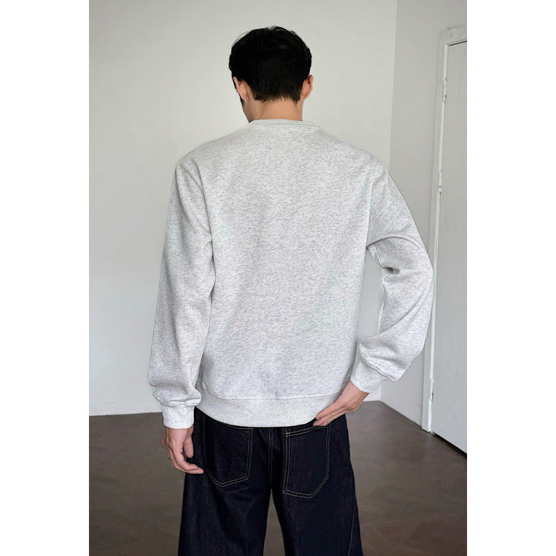 Women's Sports Sweatshirt with Floral Embroidery Mune Fashion