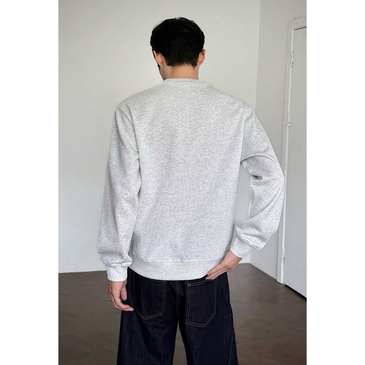 Women's Sports Sweatshirt with Floral Embroidery Mune Fashion