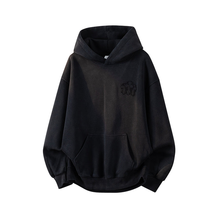 Unisex Oversize Hoodie with handwritten graphic print, kangaroo pocket & ribbed hem Mune Fashion