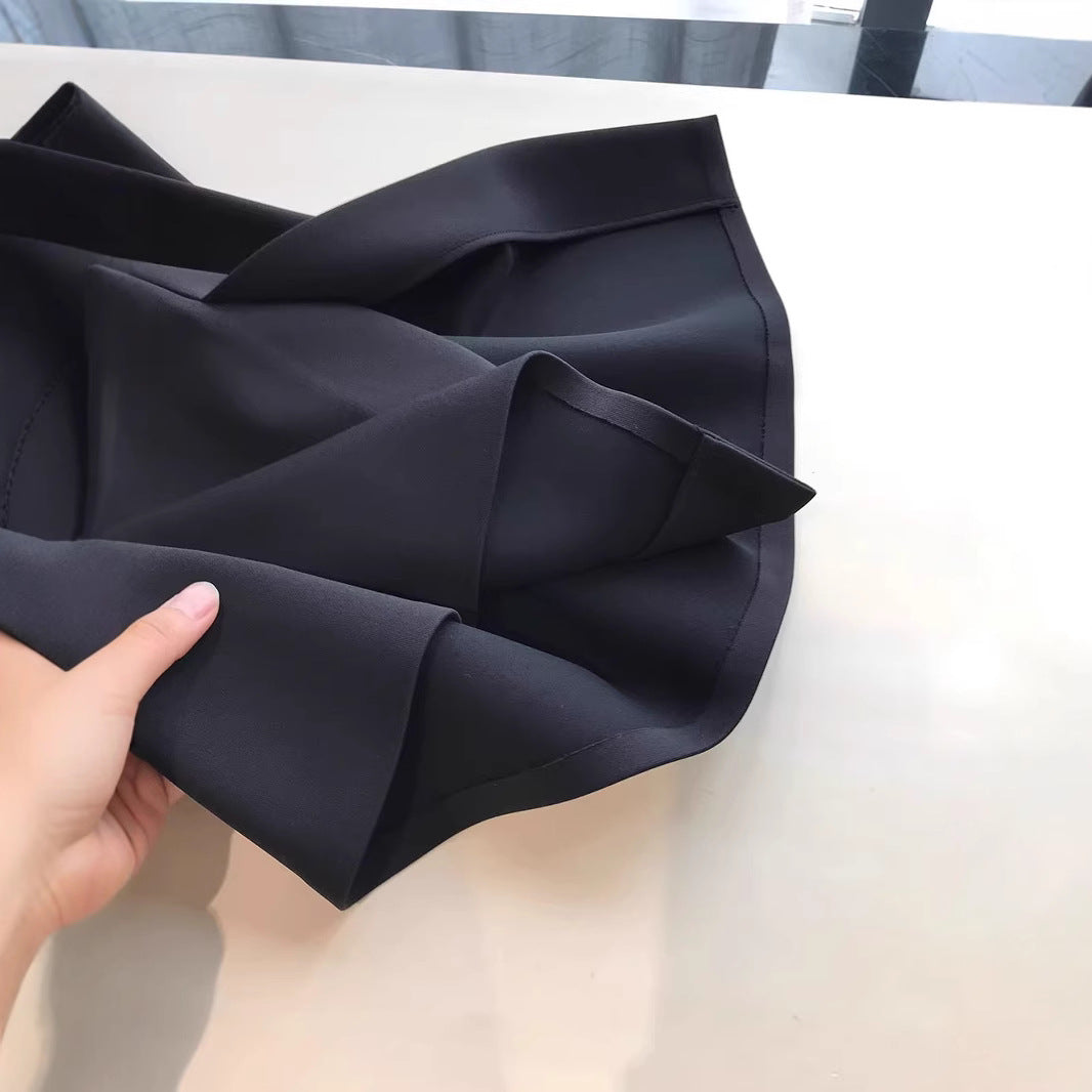 Women Elegant, Midi Skirt with High Waist and Figure-Hugging Cut Mune Fashion