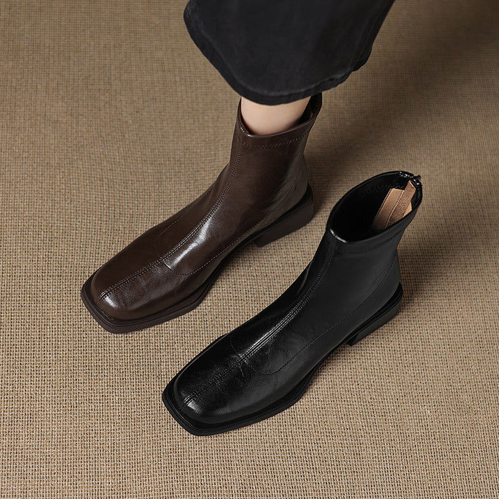 Ladies Elegant Ankle Boots with Anatomically Designed Fit Mune Fashion