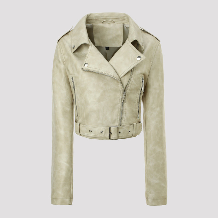 Women's Trendy Biker Jacket Mune Fashion