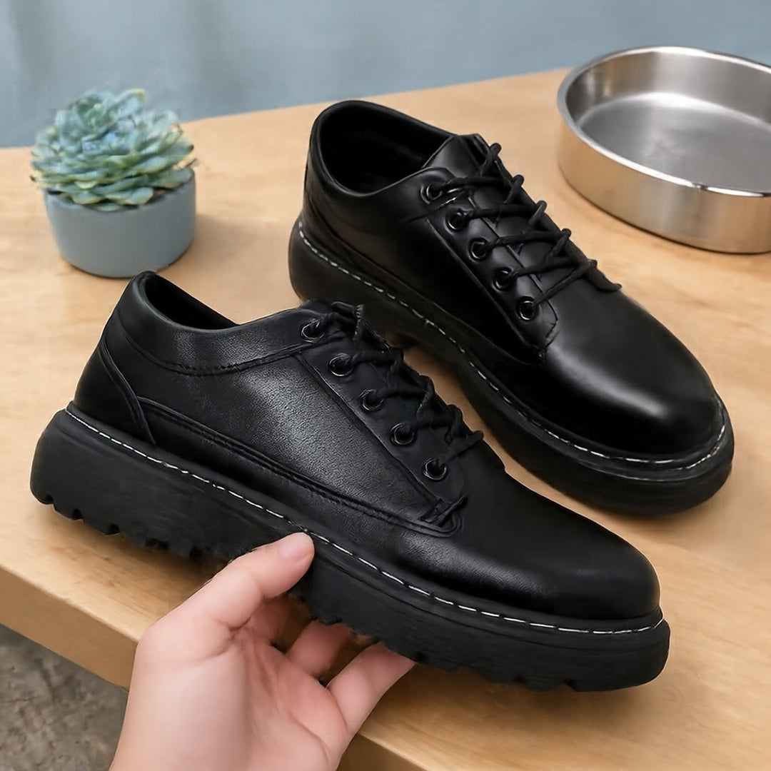 Men's Robust Leather Sneaker Mune Fashion