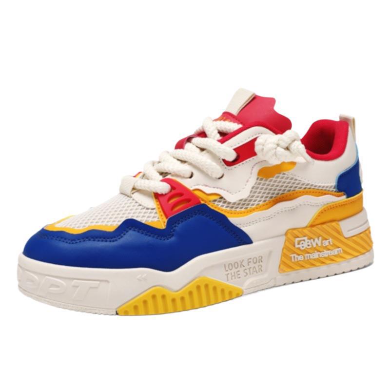 Men's Sporty Sneakers with Cushioned Sole Mune Fashion