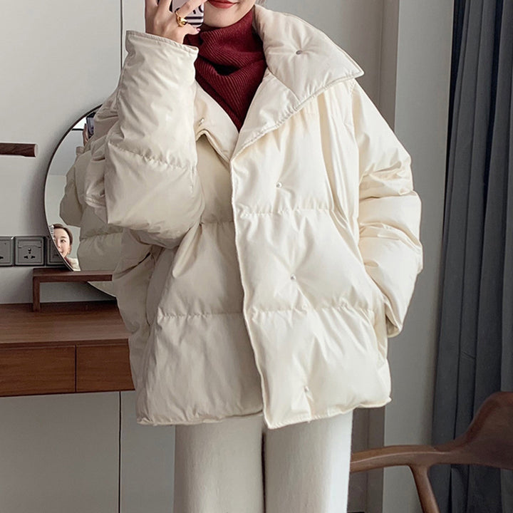 Women Trendy Oversized Down Jacket Mune Fashion