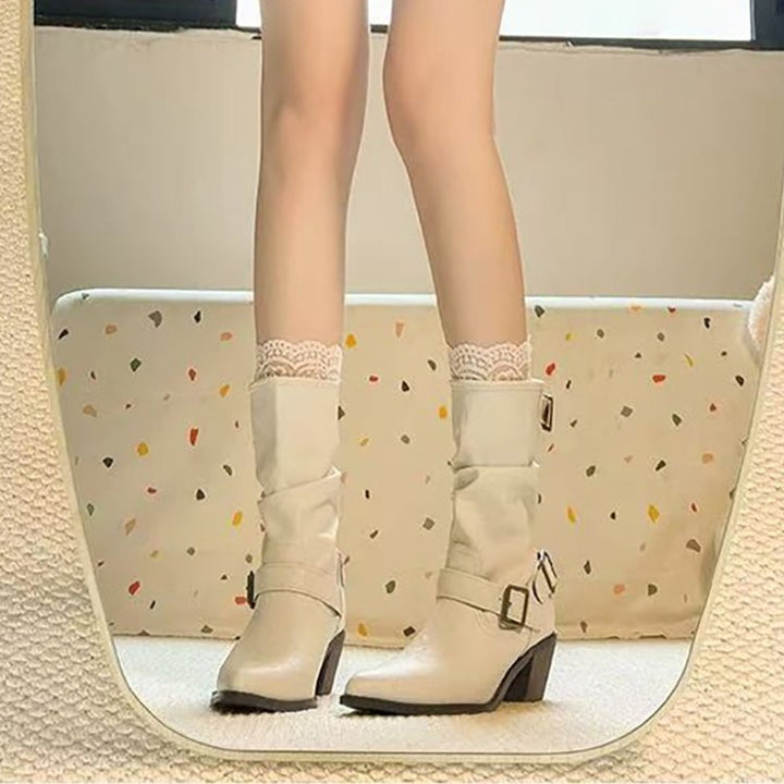 Women's Elegant and Fashionable Ankle Boots Mune Fashion