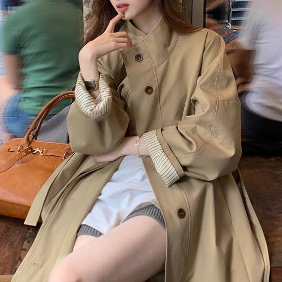 Women's Fashionable and Elegant Transitional Jacket Mune Fashion