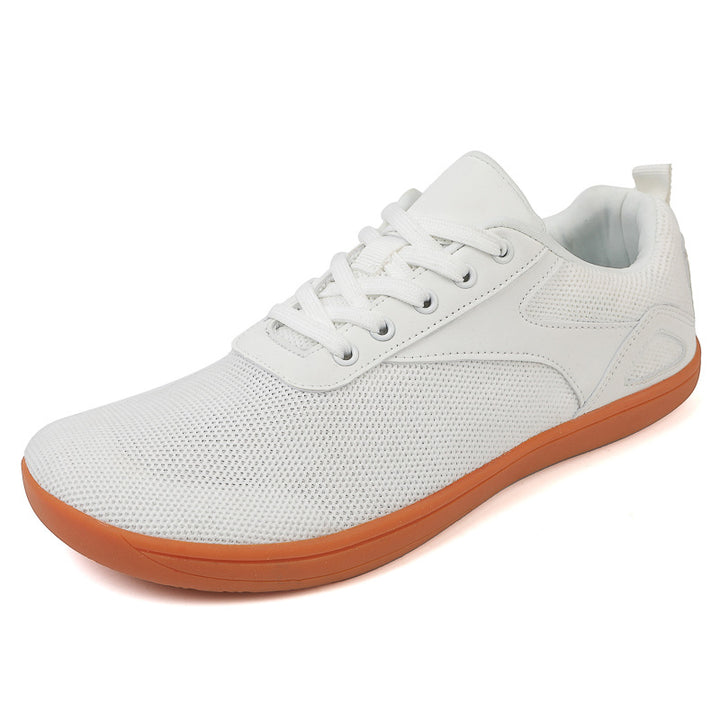 Men's breathable lightweight mesh everyday sneakers with padded comfort insole and flexible rubber outsole Mune Fashion