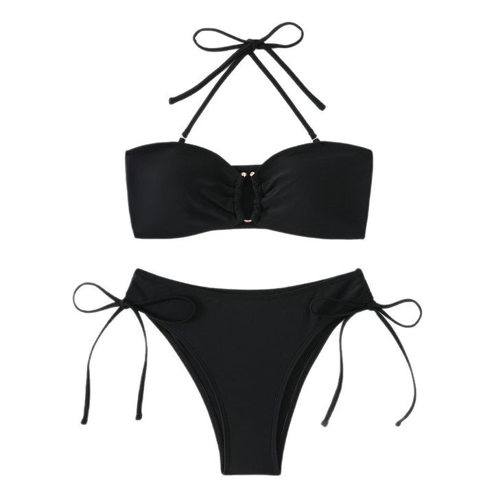 Women's bandeau bikini set with adjustable straps Mune Fashion