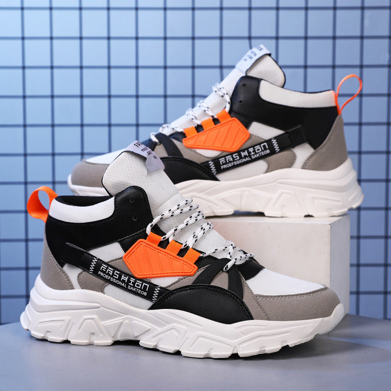 Unisex Ankle-High Platform Sneakers with Technical Multi-Layer Sole Mune Fashion