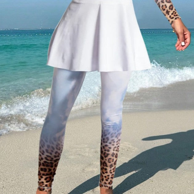 Women’s fashionable tracksuit with integrated wrap skirt Mune Fashion