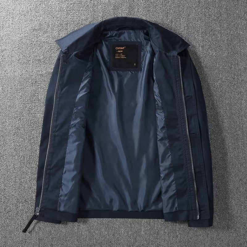 Men's transitional jacket with press studs Mune Fashion