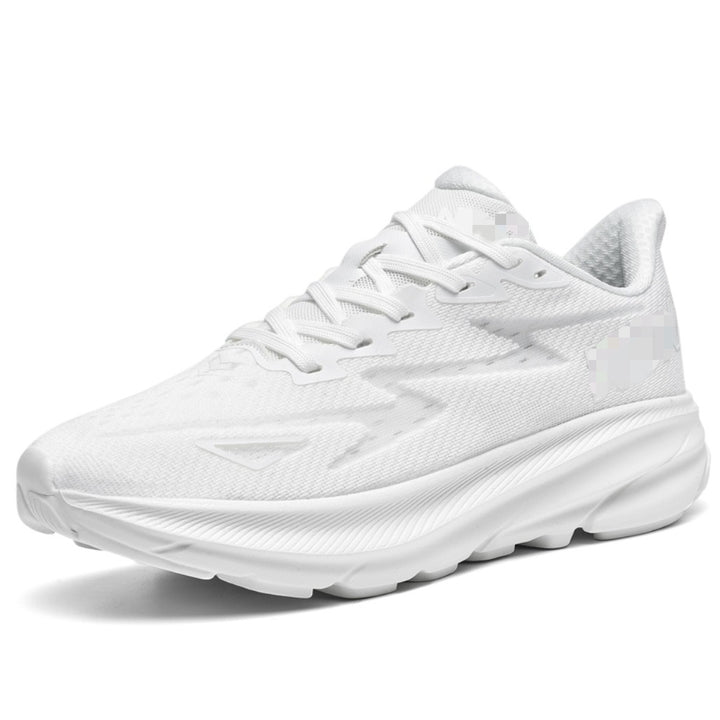 Unisex lightweight street training shoes with woven performance upper and cushioned dual-layer midsole Mune Fashion