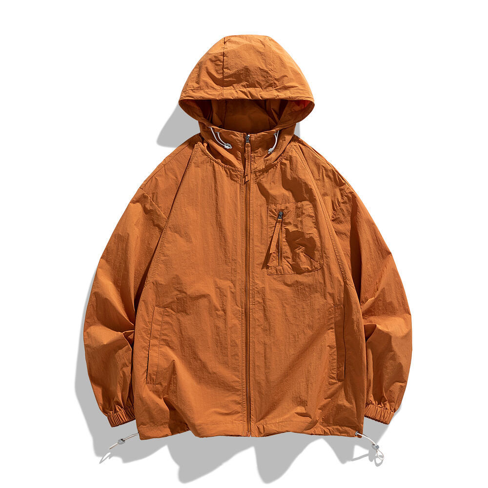 Men's Lightweight Windbreaker with Hood