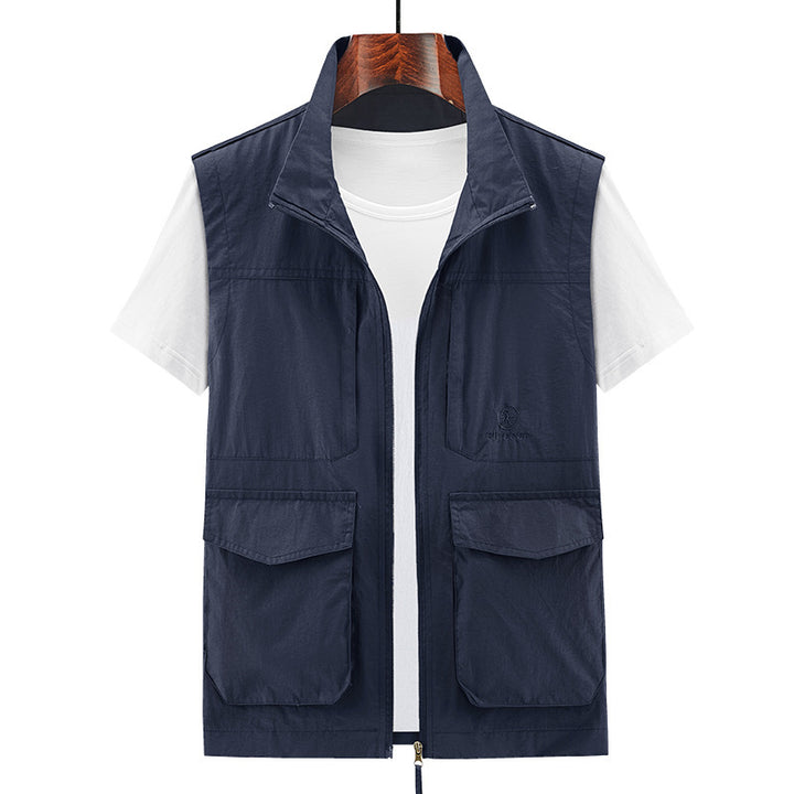 Men's Multifunctional Outdoor Vest with Practical Pockets Mune Fashion