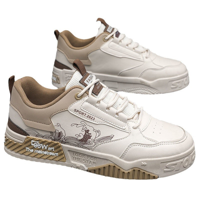 Women's sporty sneakers with unique art design Mune Fashion