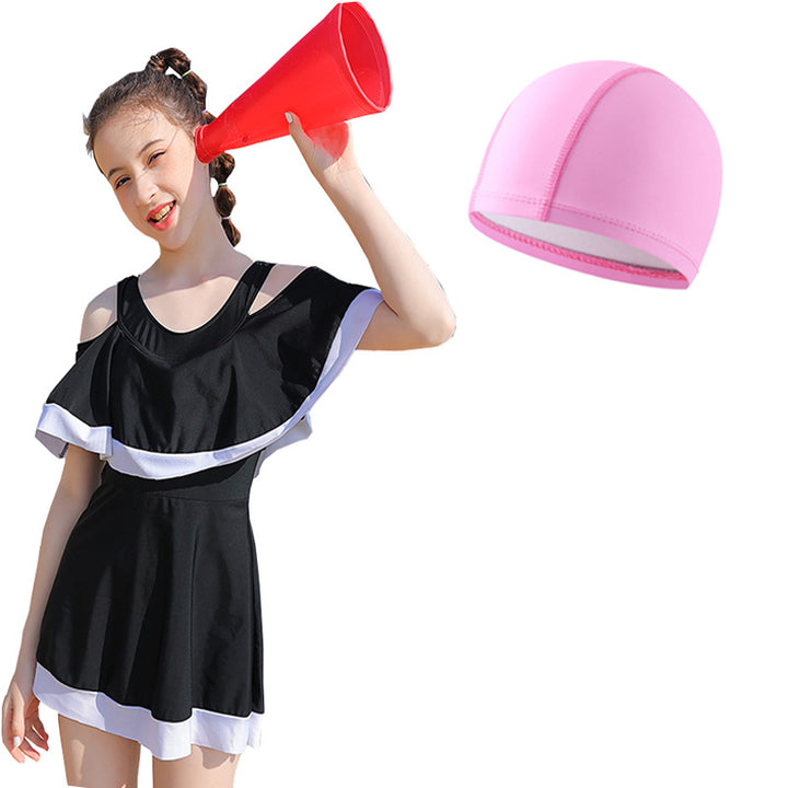 Girls swimsuit with ruffle details Mune Fashion