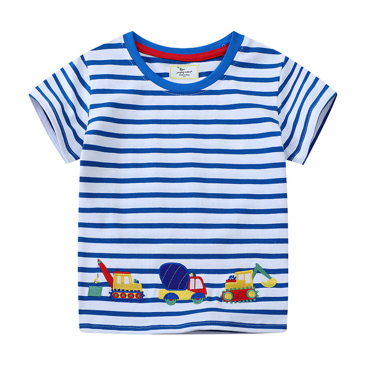 Boys T-Shirt with playful construction site motif Mune Fashion