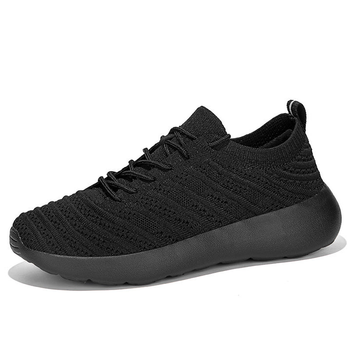 Unisex knitted slip-on sneaker with seamless knit upper, elastic cuff and cushioning lightweight sole Mune Fashion