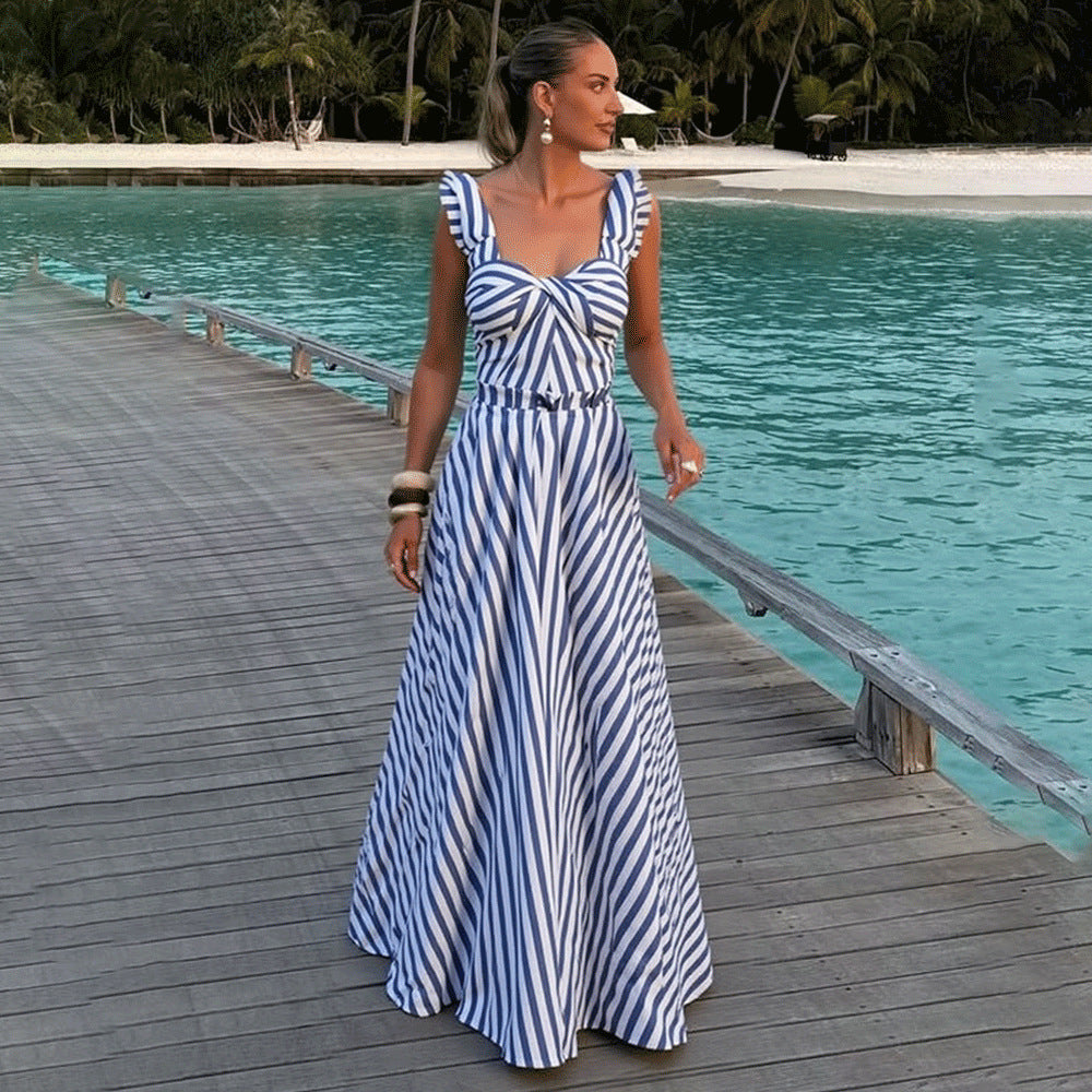Women's One-Piece Swimsuit with Playful Ruffle Design Mune Fashion