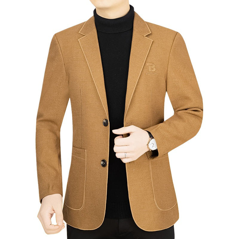 Men's Slim-Fit Blazer made of lightweight blended fabric Mune Fashion with texture Mune Fashion