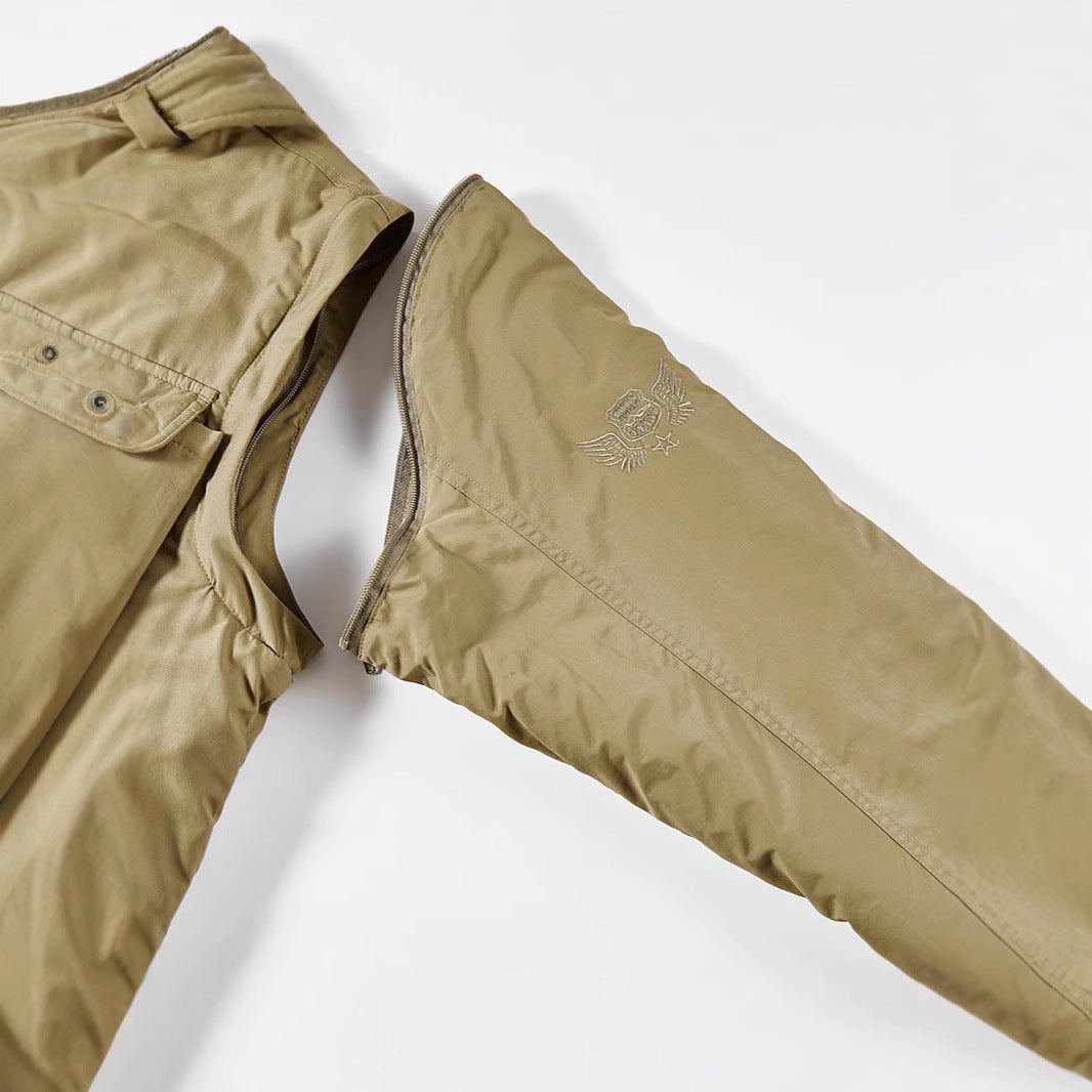 Men's Outdoor Field Jacket with fleece-lined thermal inner lining and multiple pockets Mune Fashion